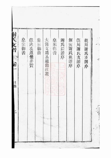 歙县歙西范川谢氏支谱十二卷.pdf电子版下载预览图5