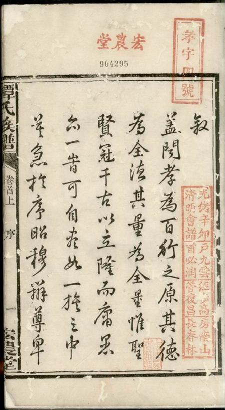 湘乡宏农堂谭氏族谱三卷首二卷.pdf电子版下载预览图3