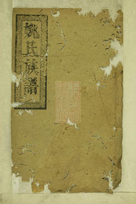 《吴兴堂姚氏族谱》封面