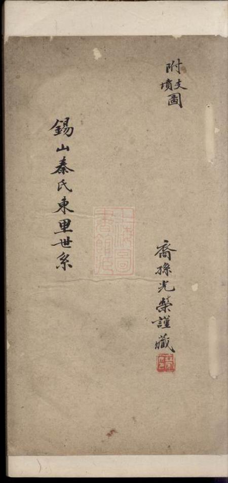 无锡锡山秦氏东里世系不分卷.pdf电子版下载