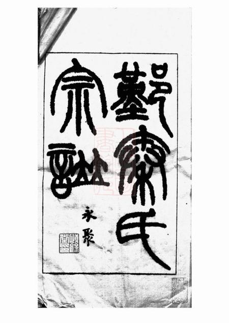 鄞县鄞县秦氏宗谱稿不分卷.pdf电子版下载预览图2