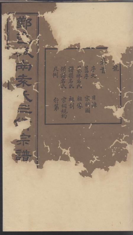 鄞县进修堂鄞邑城南袁氏三修宗谱