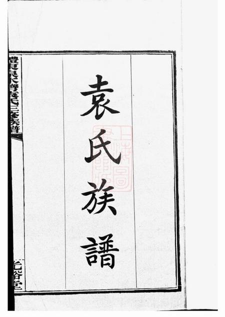 醴陵光裕堂醴东泉水湾袁氏三修族谱十一卷首三卷末三卷.pdf电子版下载预览图2