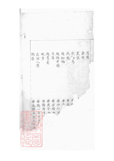 安徽歙县新安新安毕氏族谱十七卷首一卷附录一卷.pdf电子版下载预览图2