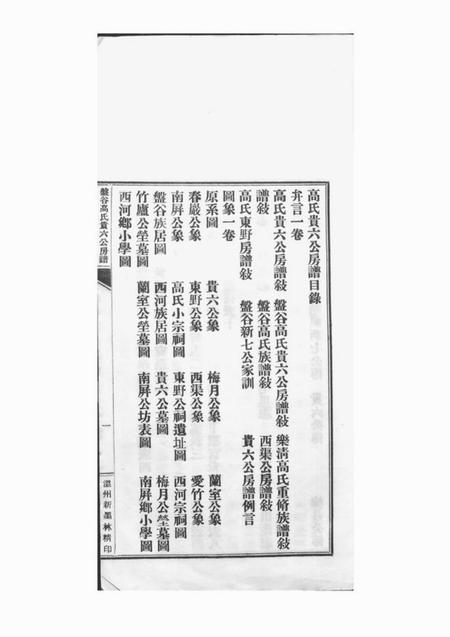 乐清盘谷高氏贵六公房谱弁言一卷世系表八卷杂表一卷志一卷传二卷图像一卷附刊二卷ngYiJuanF.pdf电子版下载预览图4 乐清盘谷高氏贵六公房谱弁言一卷世系表八卷杂表一卷志一卷传二卷图像一卷附刊二卷ngYiJuanF.pdf电子版下载预览图4