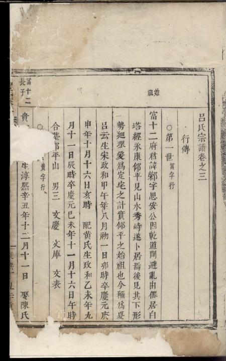 永康吕氏宗谱.pdf电子版下载预览图1