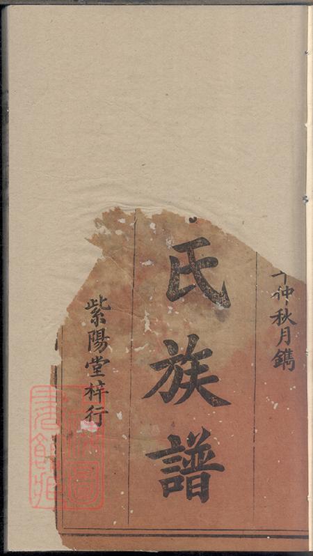 江西萍乡紫阳堂朱氏族谱二卷.pdf电子版下载预览图1