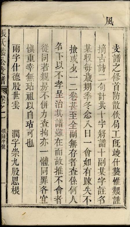 浮梁张氏恭公支谱五卷.pdf电子版下载预览图2