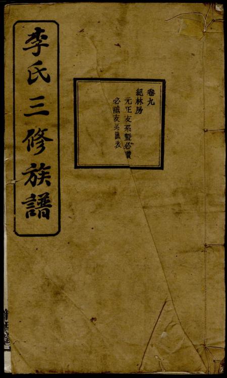 湘乡陇西堂岐头李氏三修族谱