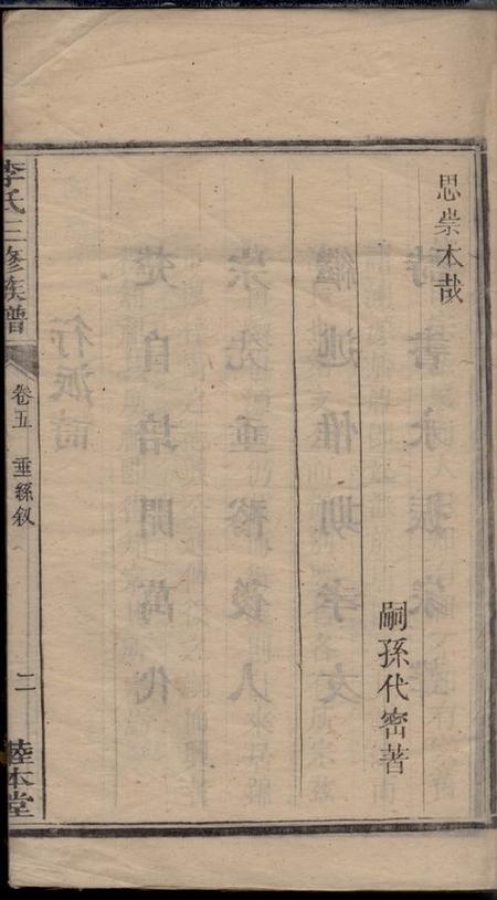 湘潭睦本堂枫梓衝李氏三修族谱.pdf电子版下载预览图3