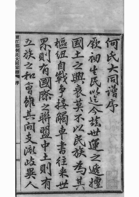 庐江庐江郡何氏大同宗谱二十六卷.pdf电子版下载预览图3