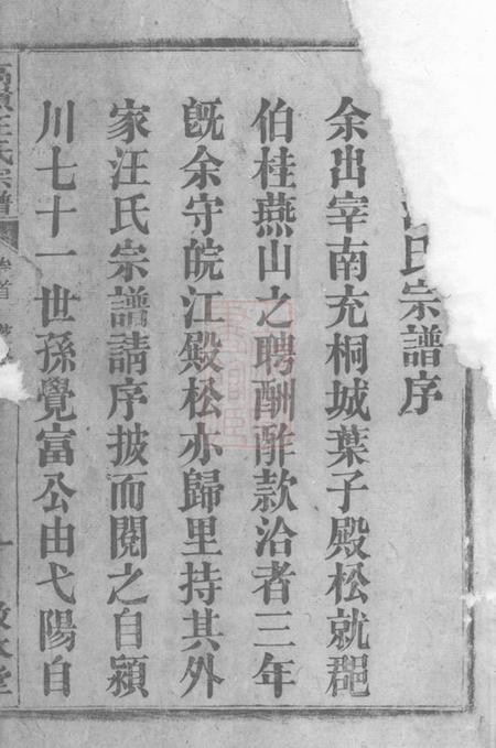 桐城敦本堂皖桐高岭汪氏四修宗谱十七卷首二卷末一卷.pdf电子版下载预览图2