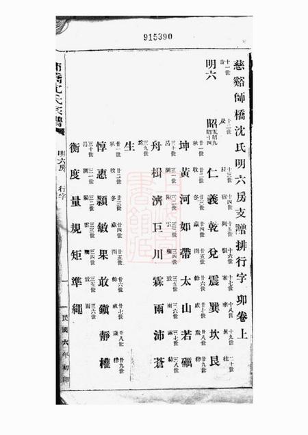 慈溪慈溪师桥沈氏明六房支谱四卷.pdf电子版下载预览图3