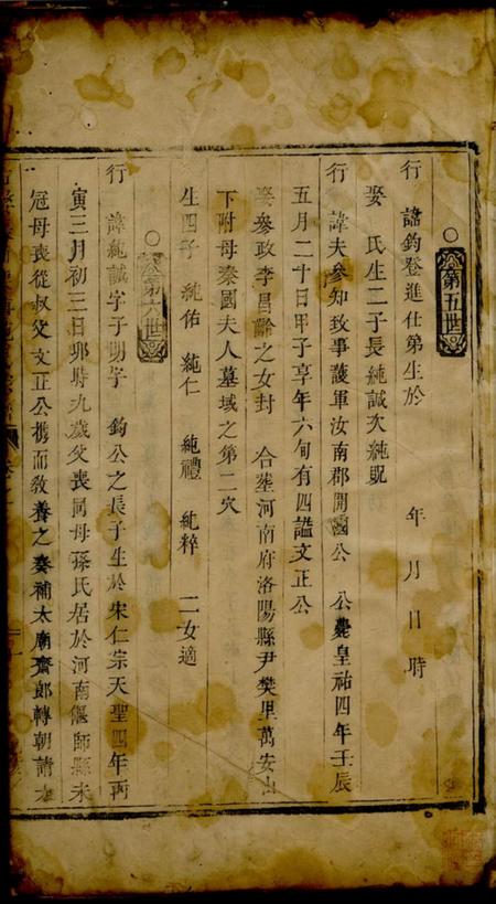 古婺古婺长山栗塘范氏宗谱.pdf电子版下载预览图1