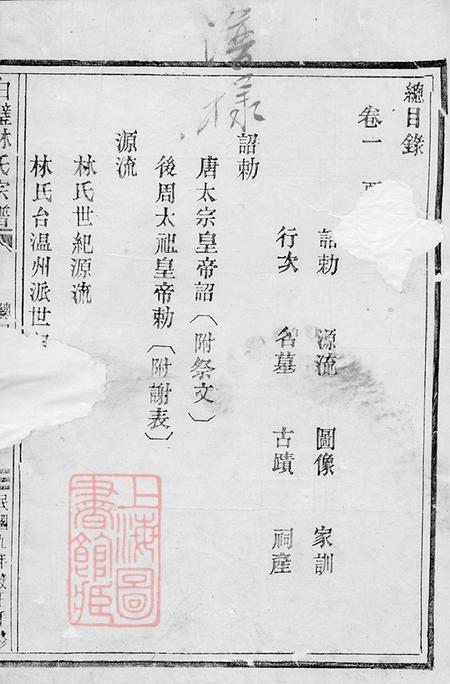 浙江温岭太平莘塘白璧林氏宗谱.pdf电子版下载预览图1