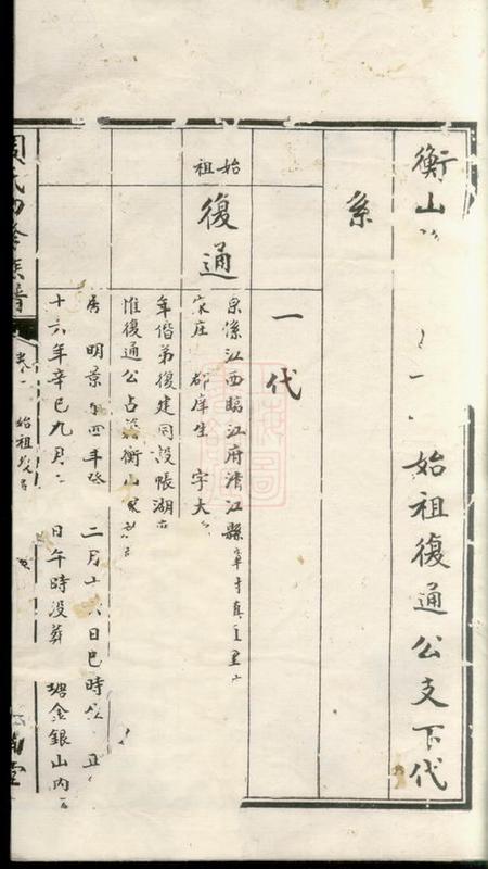 衡山汝南堂周氏四修族谱.pdf电子版下载预览图2