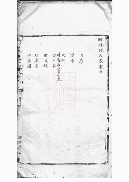 上海润德堂施氏家乘.pdf电子版下载预览图1