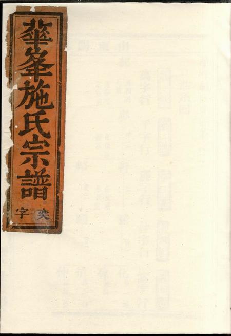 金华华峰施氏宗谱.pdf电子版下载