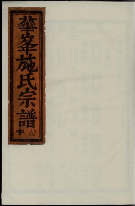 金华华峰施氏宗谱.pdf电子版下载