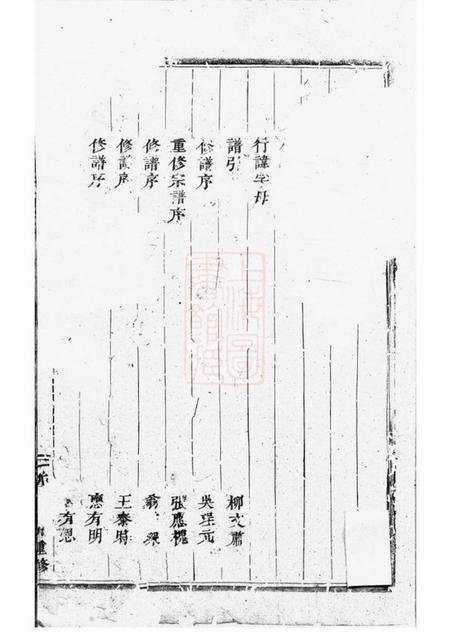 浦阳人峰洪氏宗谱六卷.pdf电子版下载预览图1