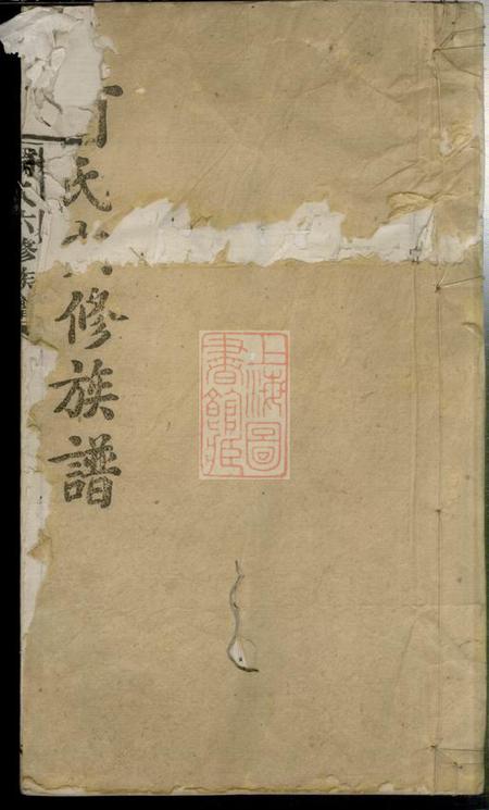 《湖南益阳益阳九甲湾桃江板溪何氏六修族谱十七卷首三卷》封面