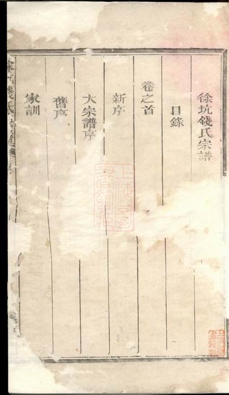 浙江常山丛桂堂徐坑钱氏宗谱四卷首一卷.pdf电子版下载预览图2