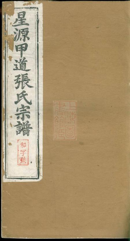 江西婺源星源甲道张氏宗谱六十四卷
