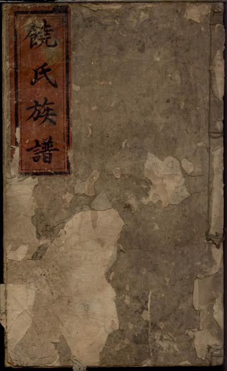 《湖南会同平阳堂饶氏族谱》封面