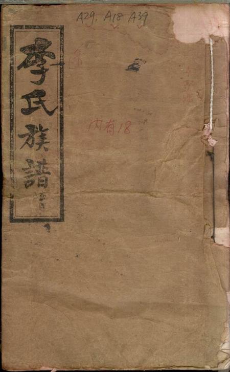 湖南益阳龙门堂李氏六修族谱