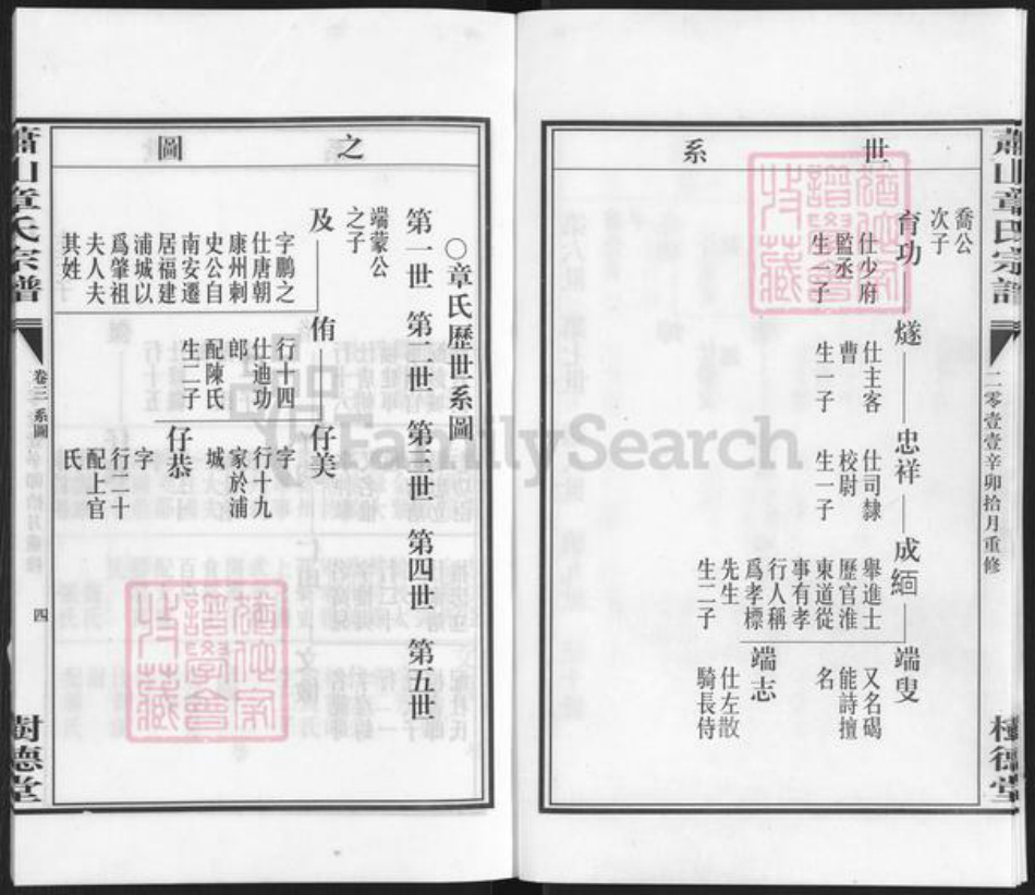 浙江省杭州市滨江区章氏树德堂族谱-萧山章氏宗谱.pdf电子版预览图4